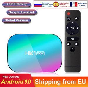 smart tv box  9.0 hk1 box  Amlogic S905X3 8K Dual Wifi BT Netflix Fast smart tv Set top box PK HK1MAX H96 iptv