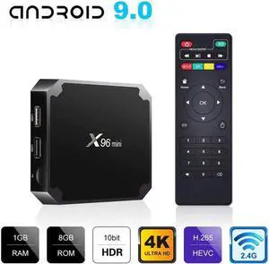 Mini TV BOX one year Code Android 9.0 Set Top Box 1G 8G 2G 16G Amlogic S905W Quad Core 2.4G WiFi 4K HD Online Media Player