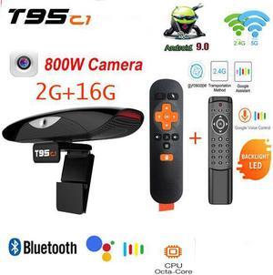 c1 android TV BOX webcam 2 in 1 with 8m pixel camera Android 9.0 2.4&5G Wifi 100M 2GB 16GB 1080P 4K bt4.2 auto focus