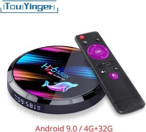 H96 MAX X3 Android 9.0 TV Box Amlogic S905X3 4GB 32GB 2.4G 5G Wifi Bluetooth 1000M USB3.0 AV SPDIF Up to 8K Top Box