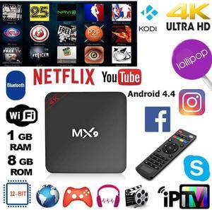 4K Quad Core 1GB RAM 8GB ROM Android 4.4 TV BOX HD HDMI WiFi Media Player