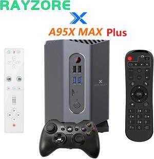 MAX PLUS Android 9.0 TV Box Amlogic S922X Smart 4GB RAM 64GB ROM Gaming Box Bluetooth Gamepad Motion Sensing Remote