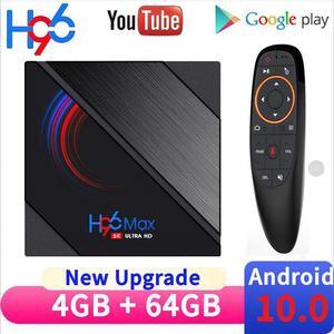 MAX H616 Smart Android TV Box 4GB 32GB 64GB 6K 4K 2.4G&5G Wifi Set top Box Media Player Youtube Android 10.0 TV BOX 2G 16G