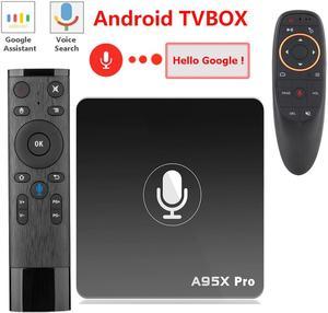 Google TV Box  Pro TVBox Voice Control Amlogic S905W Android 7.1 2.4G WiFi Media Player Smart TV Box Set Top Box Android