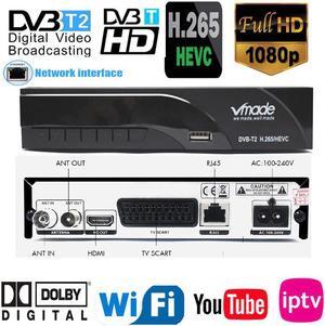 2019 New H265 DVB-T2 Digital Broadcasting Tv Box Dvb T2 Terrestrial Digital Tv Receiver With HDMI Scart Dolby Ac3 H.265 Youtube