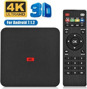 Android 10.0 TV Box Rockchip RK3229A 2GB RAM 16GB ROM Set Top Box 2.4G/5GHz WiFi 5G Google Play 4K Media Player Smart TV Box