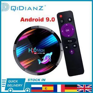 MAX X3 Android 9.0 TV BOX 4K 1080P MAX X3 Quad core Amlogic S905X3 2.4/5G WIFI 8K BT TV box media player