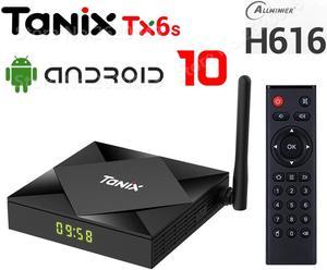 Newest  TX6S Smart Android 10.0 TV Box 4GB RAM 32GB 64GB ROM Allwinner H616 WiFi Media Player 4K 6K HD 2GB 8GB Set Top Box