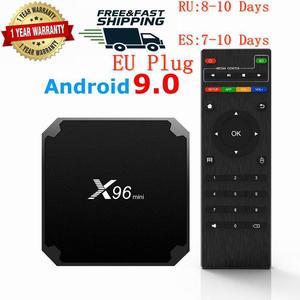 X96 Mini OTT IPTV Internet Smart TV Box 4K Ultra HD Android 7.1 Quad Core  2.0GHz RAM:1GB/ROM:8GB Network Streamer Media Player 