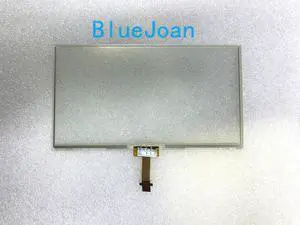 shipping 6.1Inch LCD touch panel LA061WQ1(TD)(04) LA061WQ1-TD04 only touch digitizer for Toyotta car DVD GPS navigation