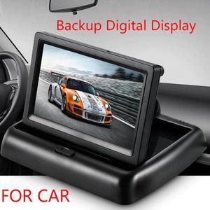 Radio 4.3 Inch Touch Digital Display Auto  Audio Autoradio Bluetooth Multimedia Player Backup  Monitor