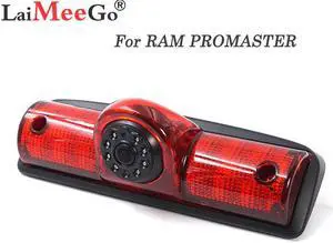 Car 7" Car Monitor for RAM PROMASTER cargos van Brake Light Camera Waterproof Rear view Camera Night Vision Reversing