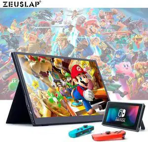 NEW 15.6inch 1920*1080P FHD Ultrathin IPS Screen USB C  Nintendo SWITCH Portable Gaming Monitor