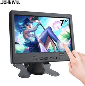 7 inch touch monitor  VGA pc mini small lcd CCTV hd portable monitor display TFT 1024*600  for  Car Reverse Rearview ps4