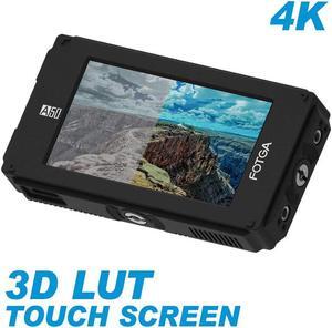 A50TLS 5 Inch FHD Video On-camera Field Monitor IPS Touchscreen SDI 4K  Input/Output 3D LUT for A7S II GH5