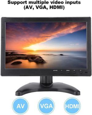 10.1inch Monitor Portable LCD HD screen 16:9  Monitor Computer PC Screen  VGA USB Video In Monitor With Speaker