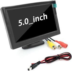 1 Pc Auto Car 5 inch LCD HD Screen Monitor Suction Cup Parking Camera Vehicle Car Rearview Reverse Backup Camera