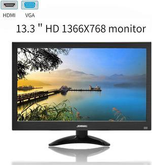 13.3" 1366x768 portable HD monitor pc LCD TV Display with  VGA USB AV BNC 12/10.1 inch gaming monitor