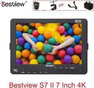 S7 II 7 Inch 4K  HD On Camera Monitor LCD Field Monitor 1920*1200 with  &amp 3G SDI input &amp output for Canon