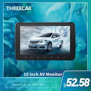 Newest 10 Inch HD Headrest Monitor TFT Digital Screen AV Input Auto LCD Display Car Monitor for Car Radio remote Player