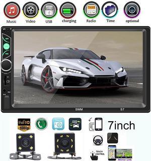 104G Touch IPS Car DVR Camera Android backup Mirror GPS Bluetooth