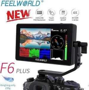 F6 PLUS 5.5 Inch 4K Monitor on Camera DSLR 3D LUT Touch Screen IPS Monitor FHD 1920x1080 Video 4K
