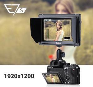 E7S 4k Camera Monitor DSLR Full HD 1920x1200p 7" inch Field Monitor  Small Slim IPS Camera Video Monitor 4K