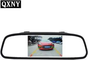 4.3 inch screen TFT LCD Color Display Parking rear Car Mirror HD Car Monitor for Rear view Camera Night Vision Reversing