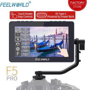 F5 Pro Touch Screen Camera Field Monitor 4K  5.5 inch Full HD 1920x1080 LCD IPS DSLR Monitor for Camera Stabilizer