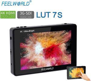 LUT7 7 inch 2200nits 3D LUT Touch Screen Camera Field Monitor 3G-SDI 4K  Full HD 1920x1200 IPS Screen