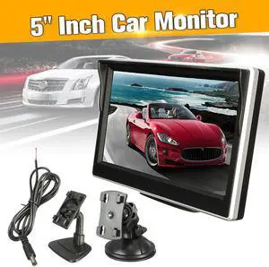 5 Inch TFT LCD Display Car Monitor Rear View Backup Reverse Mirror Monitor Car DVD Screen Monitor Auto TV
