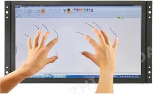 GC1116 11.6 Inch High Resolution 1920*1080 Open Frame Capacitive Touch Monitor With VGA//USB Sperkers