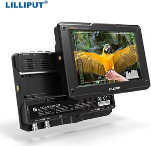 H7S 7" 4K Ultra Brightness On-Camera Monitor w Full HD Resolution 4K- & 3G-SDI Input Output Moniter for Photography