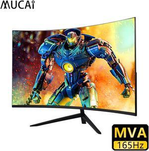 27 inch curved PC monitor computer desktop 165Hz MVA screen HD ultra thin gaming lcd display /DP