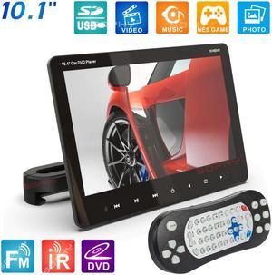 10.1 Inches External Car Headrest DVD Player Rear Seat Screen Monitor DVD/VCD USB/SD//IR/FM SH1018DVD
