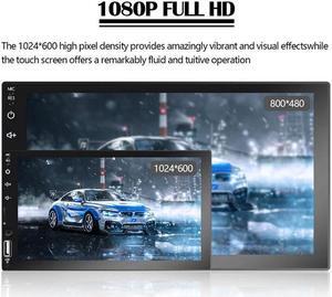 Car MP5 Player HD Touch Screen Reversing Bluetooth Car Headrest Monitor 4K 1080P Touch Screen with camera hot sale