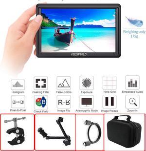 FW568 4K Monitor 5.5 inch Field DSLR Monitor 1920x1080 IPS 4K Full  Monitoring For Canon Nikon Sony a7 DSLR Camera
