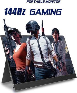 144hz Gaming Portable Monitor  1080P USB Type-C 9ms response time IPS HDR 5mm ultra slim for office and Gaming PS4 XBOX