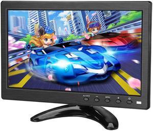 Portable 10.1inch LCD HD touch screen  Computer PC Screen 2 Channel Video In Security  With Speaker  VGA USB