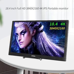 18.4 inch 4K portable monitor 3840X2160 IPS LCD Monitor PC Type-C  Gaming monitor for Raspberry Pi PS3 PS4 Xbox