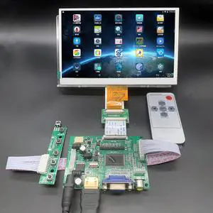 7 inch 1024*600 EJ070NA-01J  Screen LCD Display Driver Board Monitor for Raspberry Pi B + 2 3 Banana/Orange Mini computer
