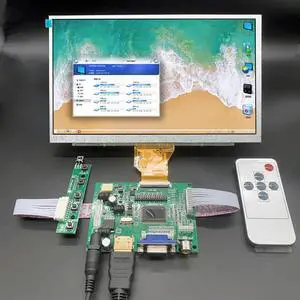 9.0 inch Orange Pi PC Banana Pi M3/Pro LCD Display Screen TFT LCD Monitor AT090TN10 + Kit  VGA Input Driver Board
