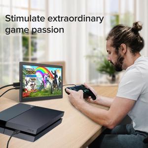 7 inch Portable Monitor for Switch Game FHD External Screen PS4 Xbox Computer Laptop IPS Display 1920x1080 Raspberry USB