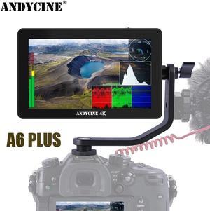A6 Plus Field Monitor 4K  Touchscreen 5.5 IPS FHD Waveform Vectorscope 3D LUT Type C Auto Mirror Camera DSLR