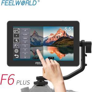 F6 PLUS 5.5 Inch on Camera DSLR Field Monitor Touch Screen IPS FHD 1920x1080 Video 4K Monitor for Canon Nikon Camera