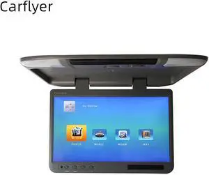 22 Inch Car Monitor Car Roof Flip Down Mount Monitor MP5 Video Player IPS Screen HD 1080P With USB/TF card//FM