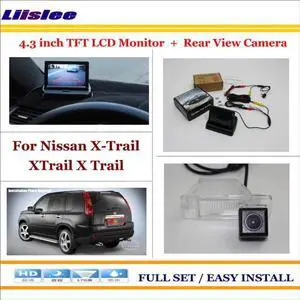 camera For Nissan X-Trail XTrail X Trail 2007-2012 Car Back up Rear View Camera 4.3" LCD Monitor Parking System