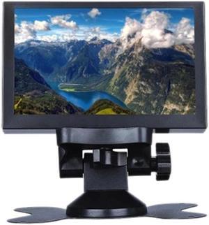 Mini 5 Inch Monitor 5CH VGA/BNC/AV/HD/Ypbpr LCD Display Screen 800 x 480 Cross Line for DVR, DVD, PC, CCD, CCTV, Camera