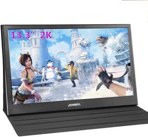 13.3 Inch Portable Computer Monitor PC 2K 2560x1440  PS3 PS4 Xbo X360 IPS LCD LED Display for Raspberry Pi Wins 7 8 10 Case