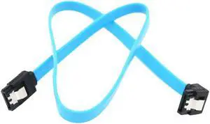 Speed Straight Right Angle 6Gbps SATA 3.0 Cable 6GB/s SATA III SATA 3 Cable Flat Data Cord for HDD SSD